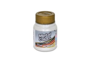 METAL COLORS ACRYLIC 37ML BRANCO MET