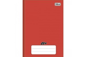 CADERNO CD UNIV BROCHURAO TILIBRA 48 FLS VERMELHO