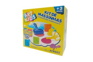KIT MASSINHA DE MOELAR ACRILEX 300G