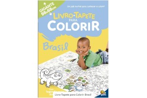 LIVRO-TAPETE PARA COLORIR: BRASIL