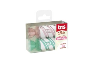 BORRACHA TRIS HOLIC BALINHA KIT COM 2 BORRACHAS