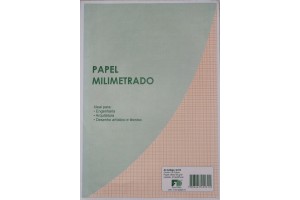 BLOCO DE PAPEL MILIMETRADO FD PCT 50 FLS