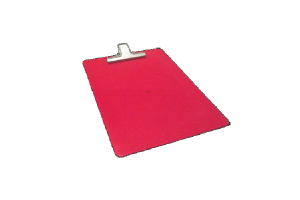 PRANCHETA A4 ACRINIL VERMELHO