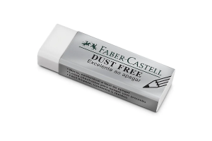 BORRACHA DUST FREE FABER CASTELL BRANCA GRANDE