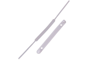 GRAMPO PLASTICO AVULSO BRANCO